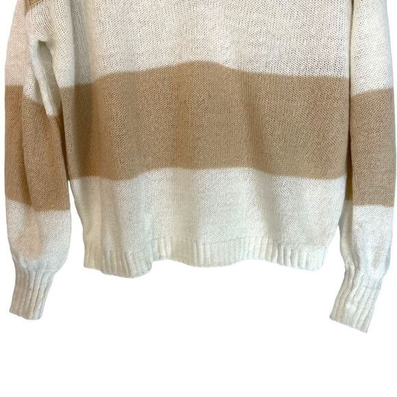 House of Harlow X Revolve V Neck Striped Sweater - Picture 3 of 8